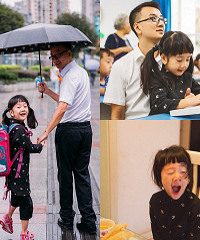 开学了!妹纸的小学生涯开始了