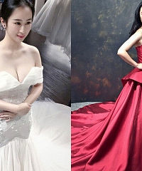 华丽逆袭!穿上婚纱我也可以很妖娆