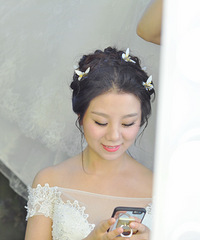 小幸运(试妆and旅拍)+【芭菲婚宴2016第3届新娘日记】