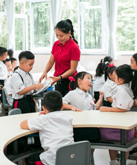 华润谢家湾小学上课好特别