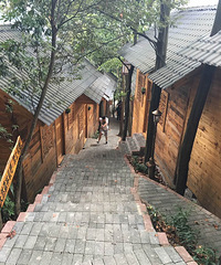 周末说走就走,去天然氧吧吸氧,住小木屋吃野味