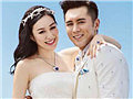 钟丽缇与小男友婚纱照