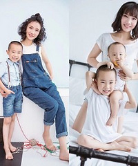 有两个儿子也超满足