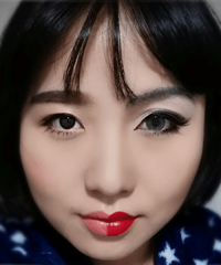 亲身尝试各种重口味妆容、仿妆。辣眼睛,慎入