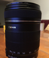 转让佳能套机镜头E F-S 18-135mm