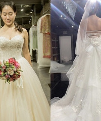 只能穿下绑带婚纱的我,也可以这么瘦