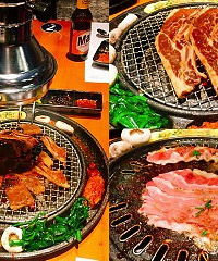 品质还不错的烤肉,海鲜饼值得一试