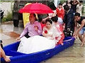 婚礼遇上台风好心酸