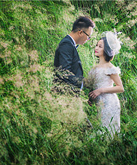 不走寻常路,在重庆的后花园拍婚纱大片