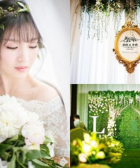 深秋里的一抹小清新婚礼,很有性价比