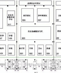 准备去看房交会的同学,展位图必须收藏一个哟