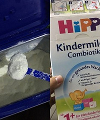 代购的奶粉全是坨坨