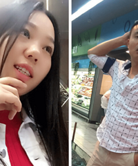 我们认识七年,现在终于在一起了