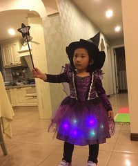 万圣节马上到了,说说宝贝的万圣节装扮