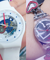 北城天街swatch,买了块表还送了块表