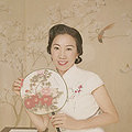 带妈妈拍了套旗袍写真