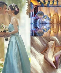 穿上嫁衣和水晶鞋,办韩系婚礼变公主