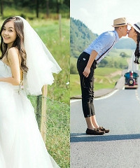 穿上婚纱去撒野,重庆也有这么美的地方
