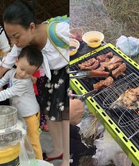 现在正是BBQ,农场游的好时候
