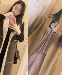 初冬新买的衣服,都是时尚单品,我既要保暖,也要好看