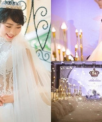 我梦中“太阳的后裔”,唯美韩系婚礼