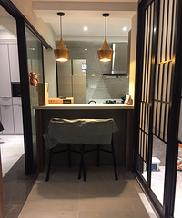 冷调调的台式宅(毕业照已上)【PPG大师漆杯装修日记】