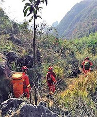 四川江油驴友徒步三峡失联9天后被发现遇难