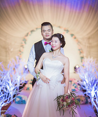 纪我的花好月圆淡雅森系主题婚礼+【1024摄影2016第4届新娘日记】
