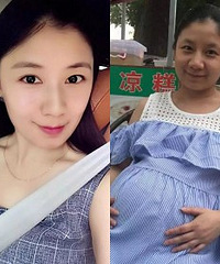 怀孕前后,这真的是同一人!