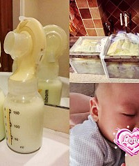 在母乳路上的越来越顺了