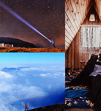 云海星空小木屋,比牛背山条件好百倍