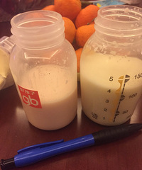 有人遇到过粉红色的母乳吗?