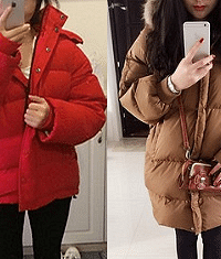降温了,这两天好冷,大家来晒羽绒服!最好晒今年新买的