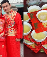 重庆妹子的东北婚宴,喜庆又豪爽