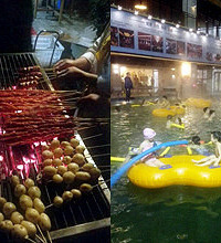 温泉+BBQ,周末2天不要过得太安逸