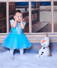 最迷你的艾莎公主来啦