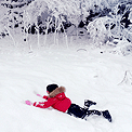 金佛山耍雪人好少