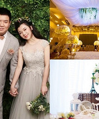 小提琴老师的精致婚礼,舞台好漂亮