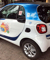 趁这段时间不堵车,玩下Car2go