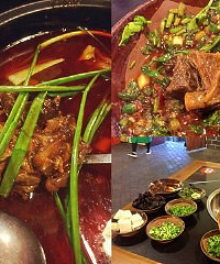 这家不仅耙牛肉好吃,配菜也出彩