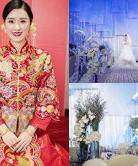 戴上婆婆送的金饰出嫁,办韩系精致婚礼