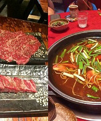 这家日式烤肉和贵州酸汤牛肉值得表扬
