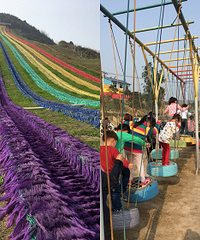可以滑草的好地方