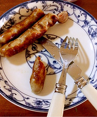 自制肉肠 宝宝说好吃