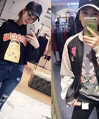 2.27-3.6团购精华!连帽短款卫衣、刺绣拼色棒球服开团啦