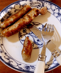 自制肉肠,宝宝说好吃