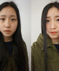 学习简单易上手的小清新少女妆,妆前妆后好像变了一个人