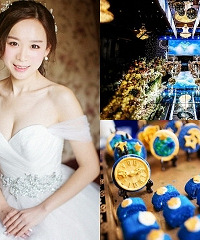 我的浩瀚星河婚礼,每个细节都好精致