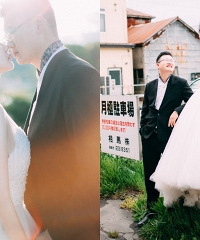 终于拍了wanghong婚纱照,北海道婚纱之旅