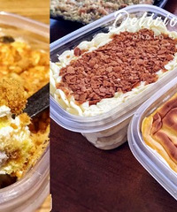 懒人的外卖小食,对比2家知名盒子蛋糕